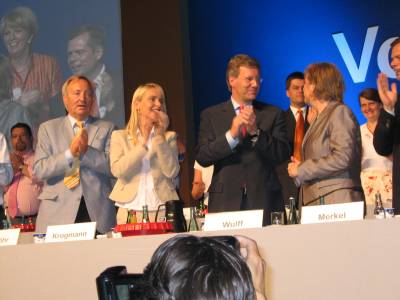 Augenblicke mit HWR - In ganz Niedersachsen engagierte sich Ronsöhr als Stellvertretender Landesvorsitzender der CDU in Niedersachsen.