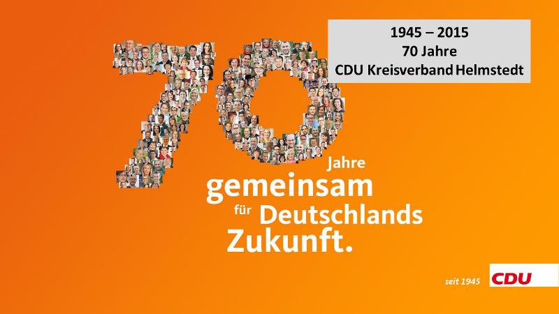 Cdu Stadtverband Konigslutter 70 Jahre Cdu Kreisverband Helmstedt